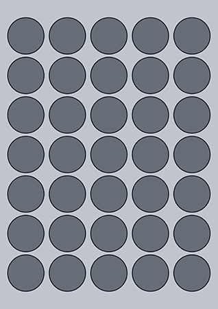Stickers &amp; Labels :: Design Your Own :: Circle Label - 35mm (35/Sheet)