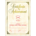 Certificate of Achievement A5