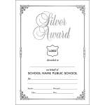 Silver Award A5