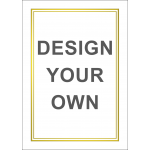 Certificate A4 - Border H (own design)
