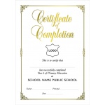 Certificate of Completion A4