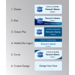 EnduraDomed Name Badge Design Options