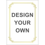 Certificate A6 - Border F (own design)