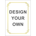 Certificate A5 - Border F (own design)