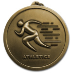 Athletics 60mm Medal