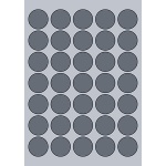 Circle Label - 35mm (35/Sheet)