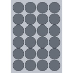Circle Label - 45mm (24/Sheet)