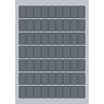 Rectangle Label - 21x34mm (63/Sheet)