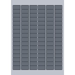 Rectangle Label - 30x16mm (96/Sheet)