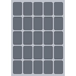 Rectangle Label - 34x51mm (25/Sheet)