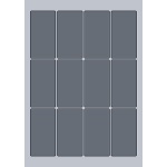 Rectangle Label - 45x84mm (12/Sheet)