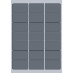 Rectangle Label - 63.5x38.1mm (21/Sheet)