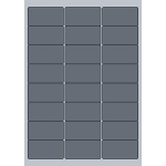 Rectangle Label - 64x33.9mm (24/Sheet)