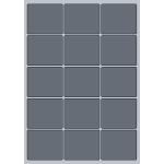 Rectangle Label - 64x54mm (15/Sheet)