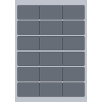 Rectangle Label - 65x40mm (18/Sheet)