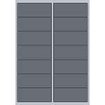 Rectangle Label - 97x40mm (14/Sheet)