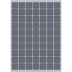 Square Label - 25x25mm (70/Sheet)