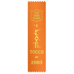 I Played Touch in year