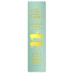 Participation Award Presented to 2 scroll with graphic