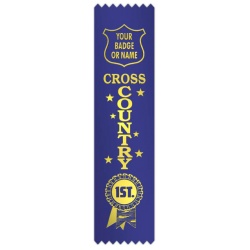 Cross Country stars with rosette