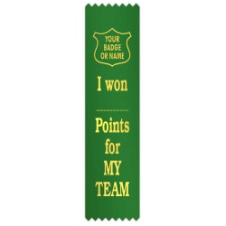 I won points for my team