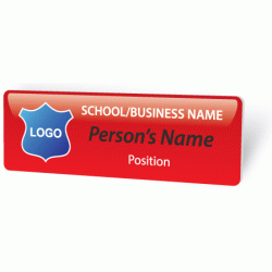 Domed Name Badge