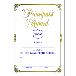 Principal's Award A5