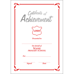 Certificate of Achievement A5