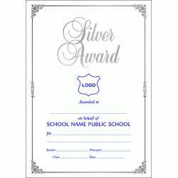 Silver Award A4