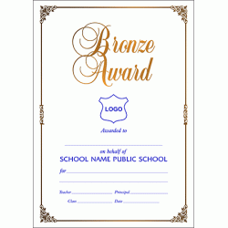 Bronze Awards A4
