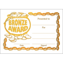 Bronze Award Generic A7