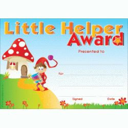 Little Helper Award - Generic A6