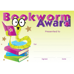 Bookworm Award - A6