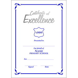Certificate of Excellence A5