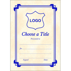 Certificate A7 - (Design 1)