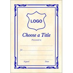 Certificate A7 - (Design 1)