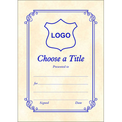 Certificate A7 - (Design 1)