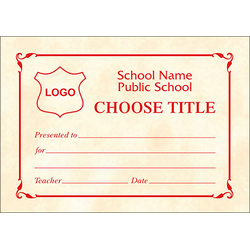 Certificate A7 - (Design S)