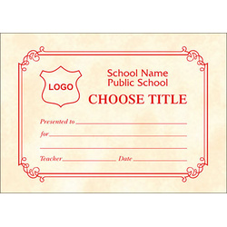 Certificate A7 - (Design S)