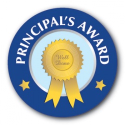 Principal's Award - 25mm Sticker