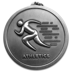 Athletics 60mm Medal