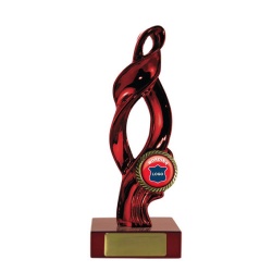Swirl Trophy - Red