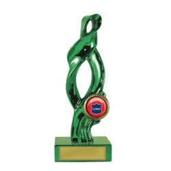 Swirl Trophy - Green