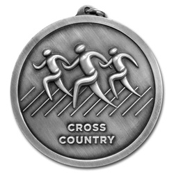 Cross Country 60mm Medal