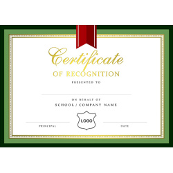 Certificate A5 - Inspire Elegance