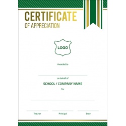 Certificate A5 - Inspire Virtue