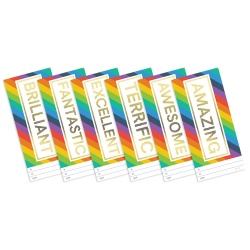 Rainbow Success Certificate Pack - DL