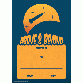 Certificates :: A6 Size :: Universal (non-personalised) A6 :: Above ...