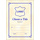 Certificate A7 - (Design 1)