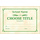 Certificate A7 - (Design S)